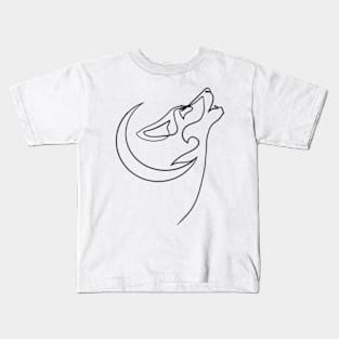 Moon lover Kids T-Shirt